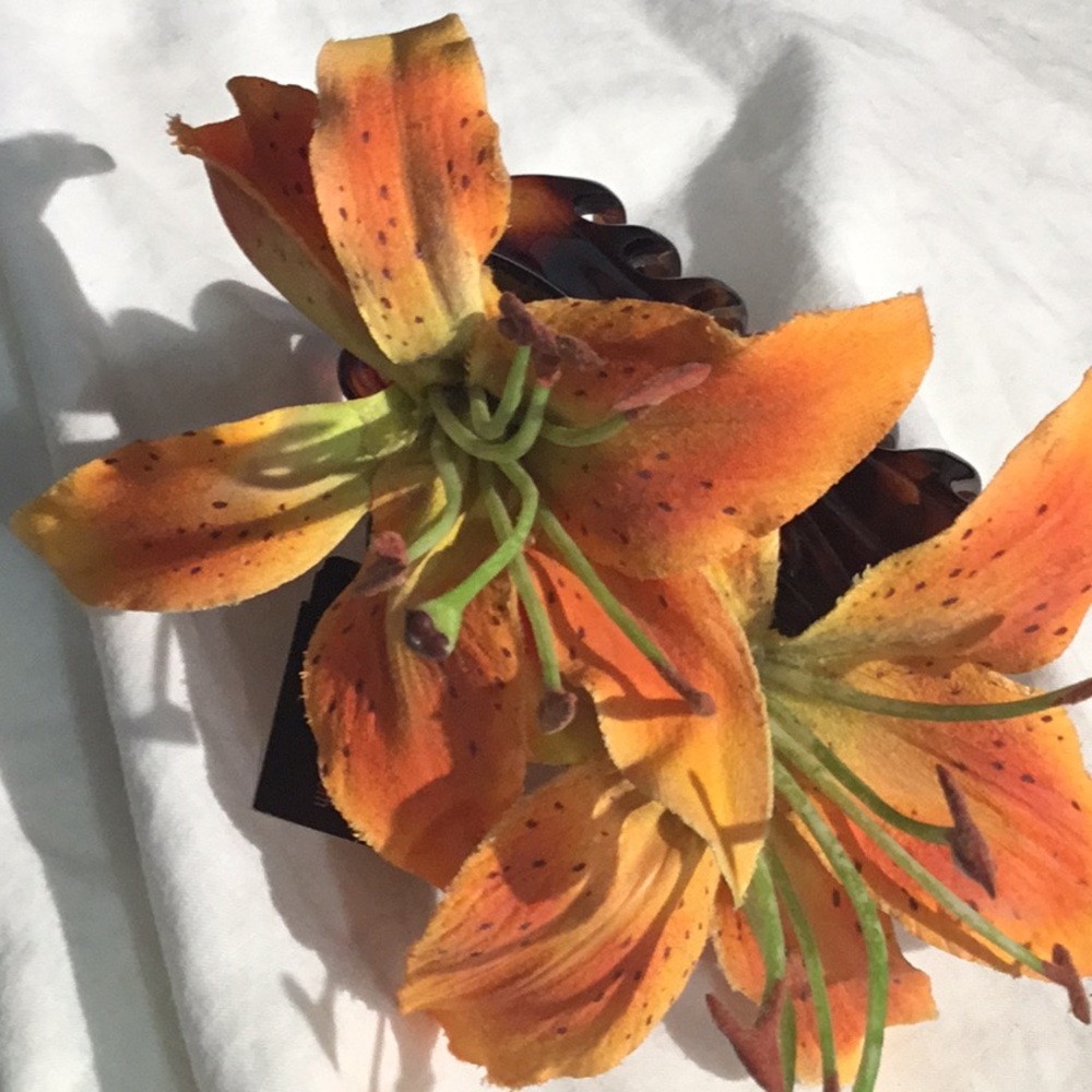 Karin’s Garden Tropical Lily Hair Jaw, NEW